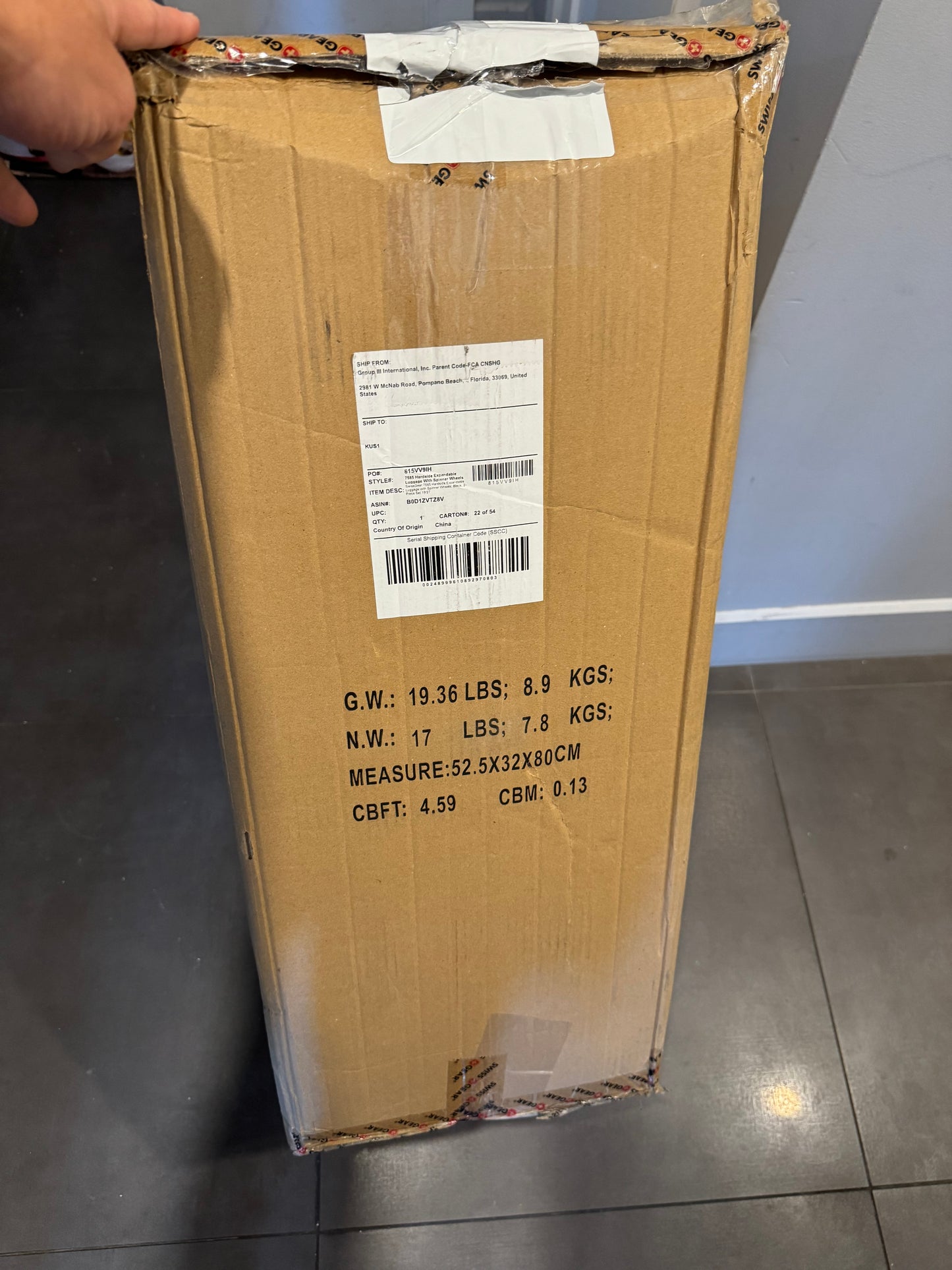 NEW 2 Valises 19”-27" Large et Carry On Luggage’s SwissGear NEUFS
