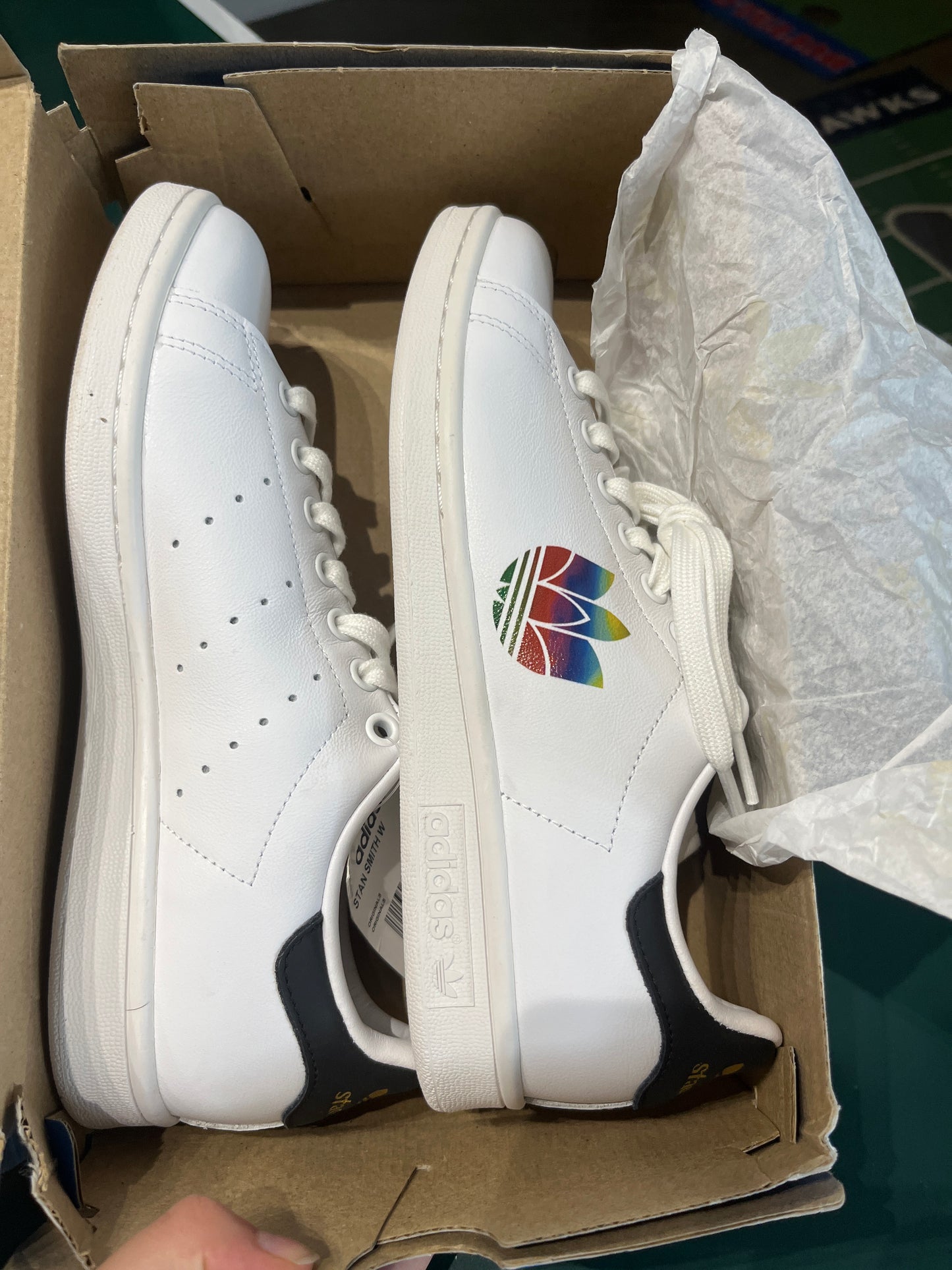 Stan Smith W avec fleur multi