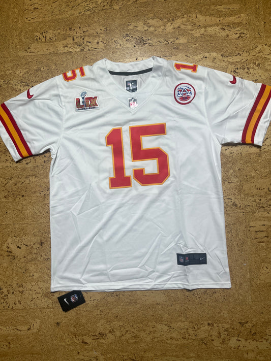 Patrick Mahomes blanc