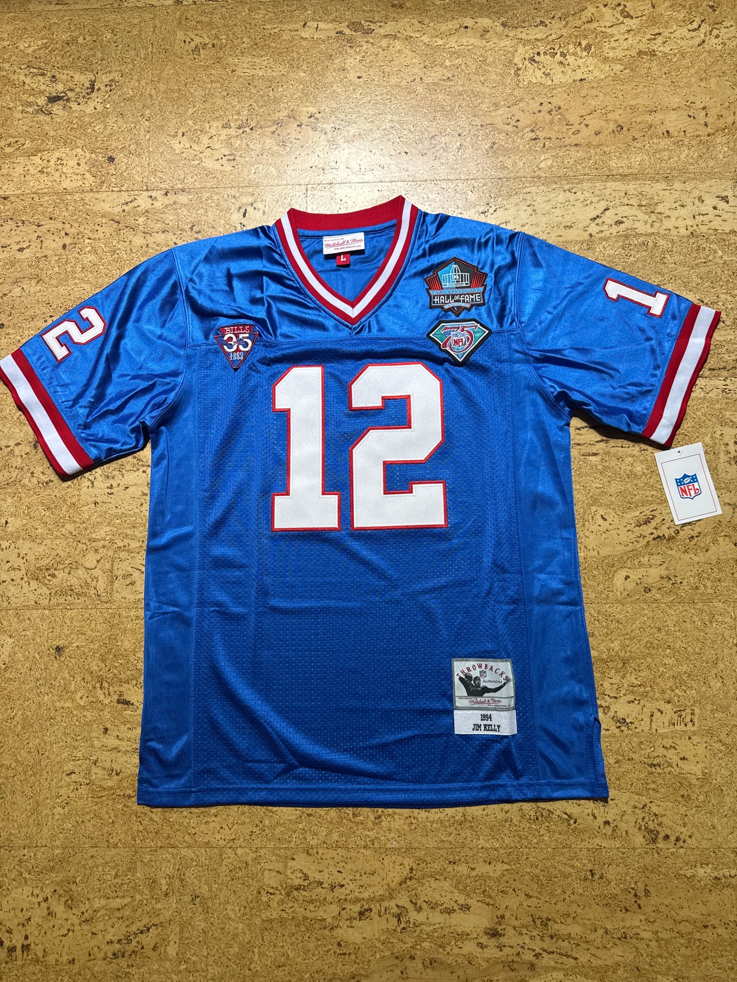 Jim Kelly bleu vintage