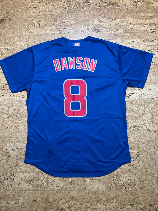 Andre Dawson bleu Cubs