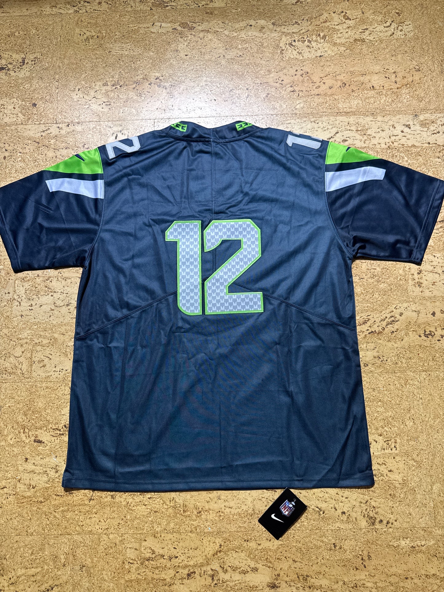 Seahawks Fan 12 sans nom bleu