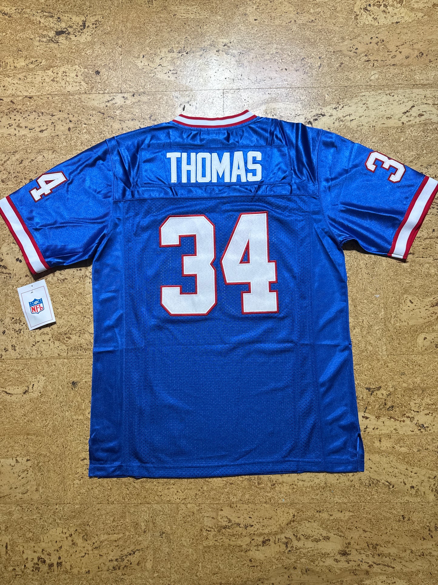 Thurman Thomas bleu vintage