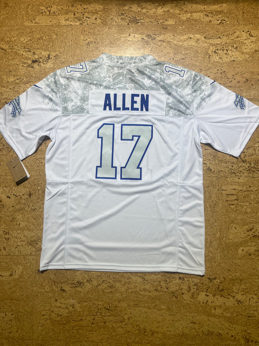 Josh Allen Blanc glace