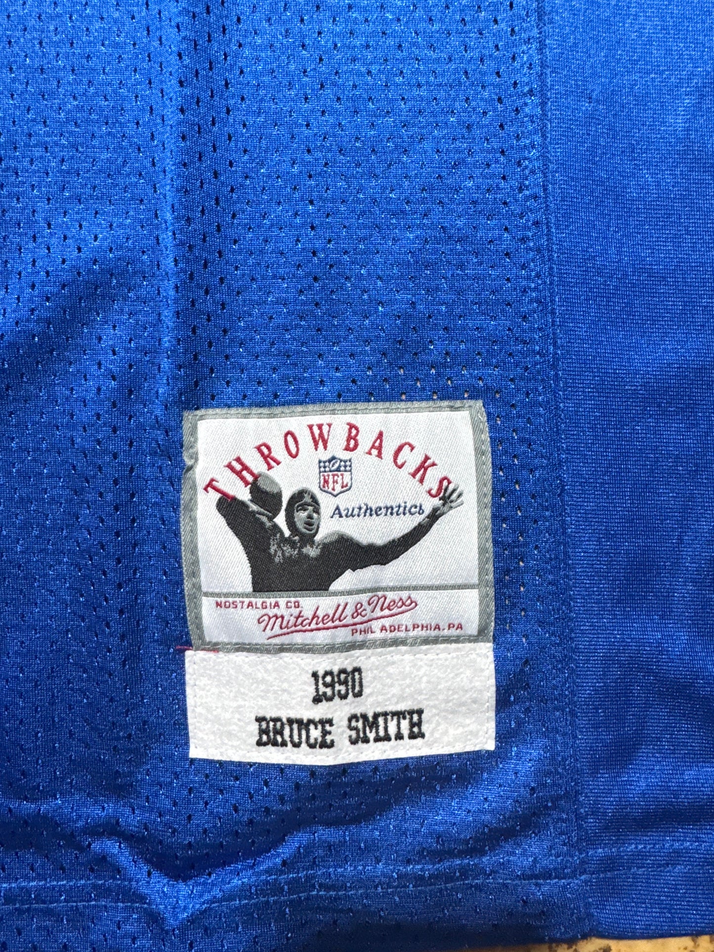 Bruce Smith bleu vintage