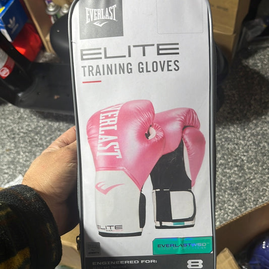 Gants Boxe 8 Oz Everlast rose