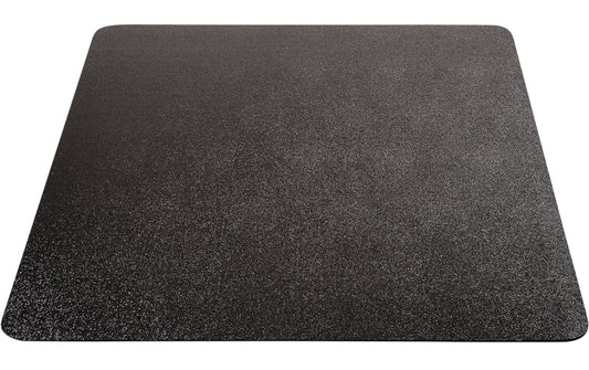 Tapis protecteur Deflecto EconoMat Black Chair Mat, Low Pile Carpet Use, Rectangle, Straight Edge, 45 x 53 Inches