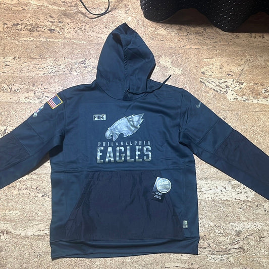 Eagles salute to service hoodie  noir