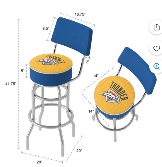 (Copy) Tabouret OKC Thunder stool