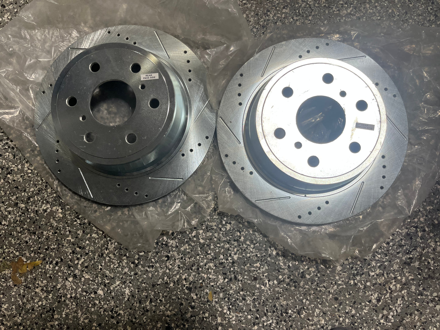 GM rear rotors