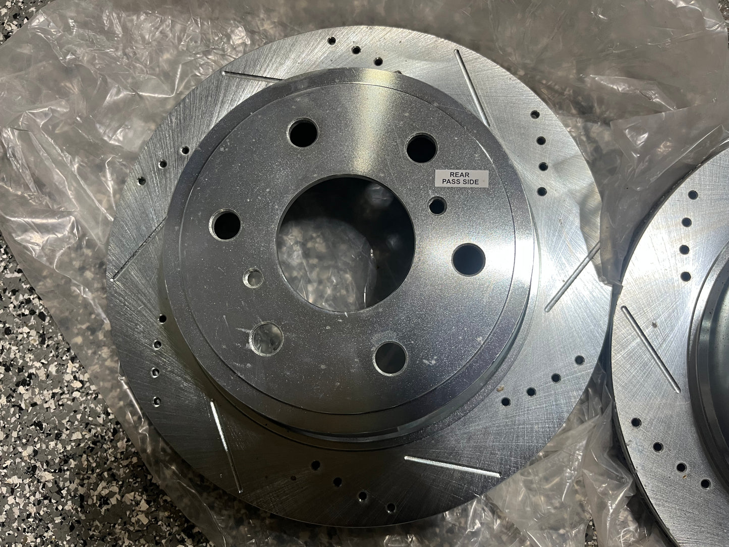 GM rear rotors