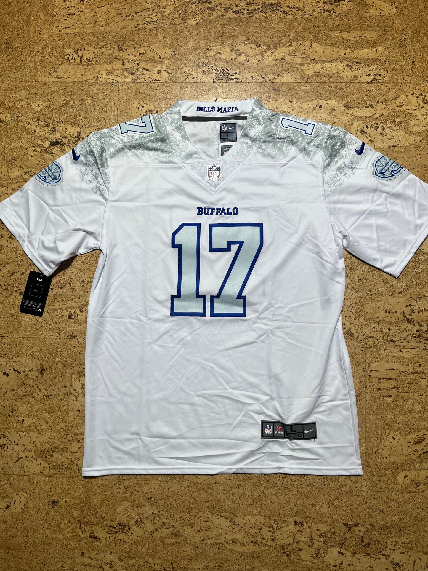 Josh Allen Blanc glace