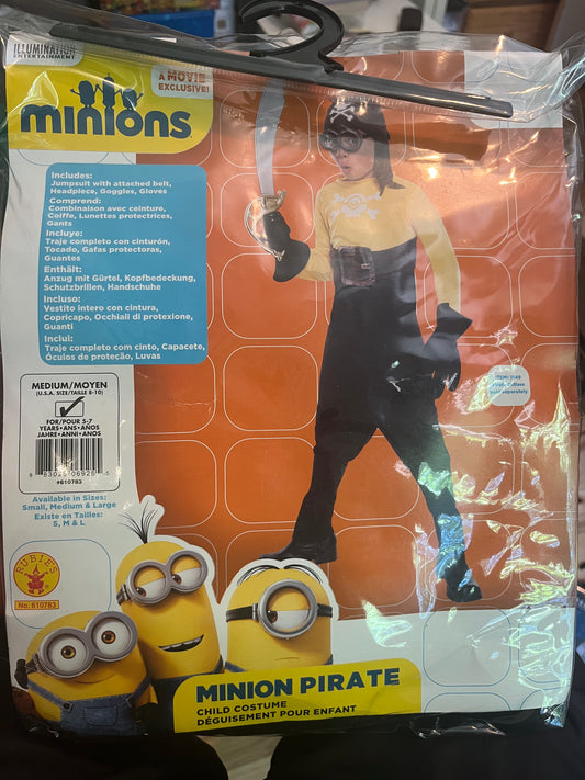Minions Pirate Halloween Costume