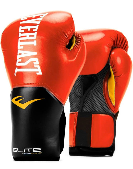 Gants Boxe 16 Oz Everlast Élite Red