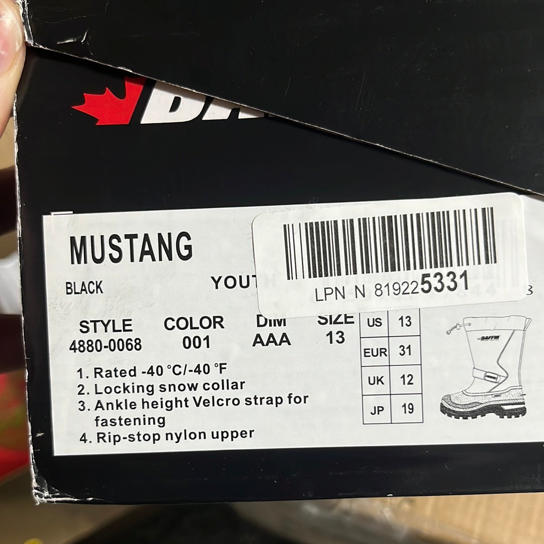 Bottes Baffin Mustang youth 13 31EU