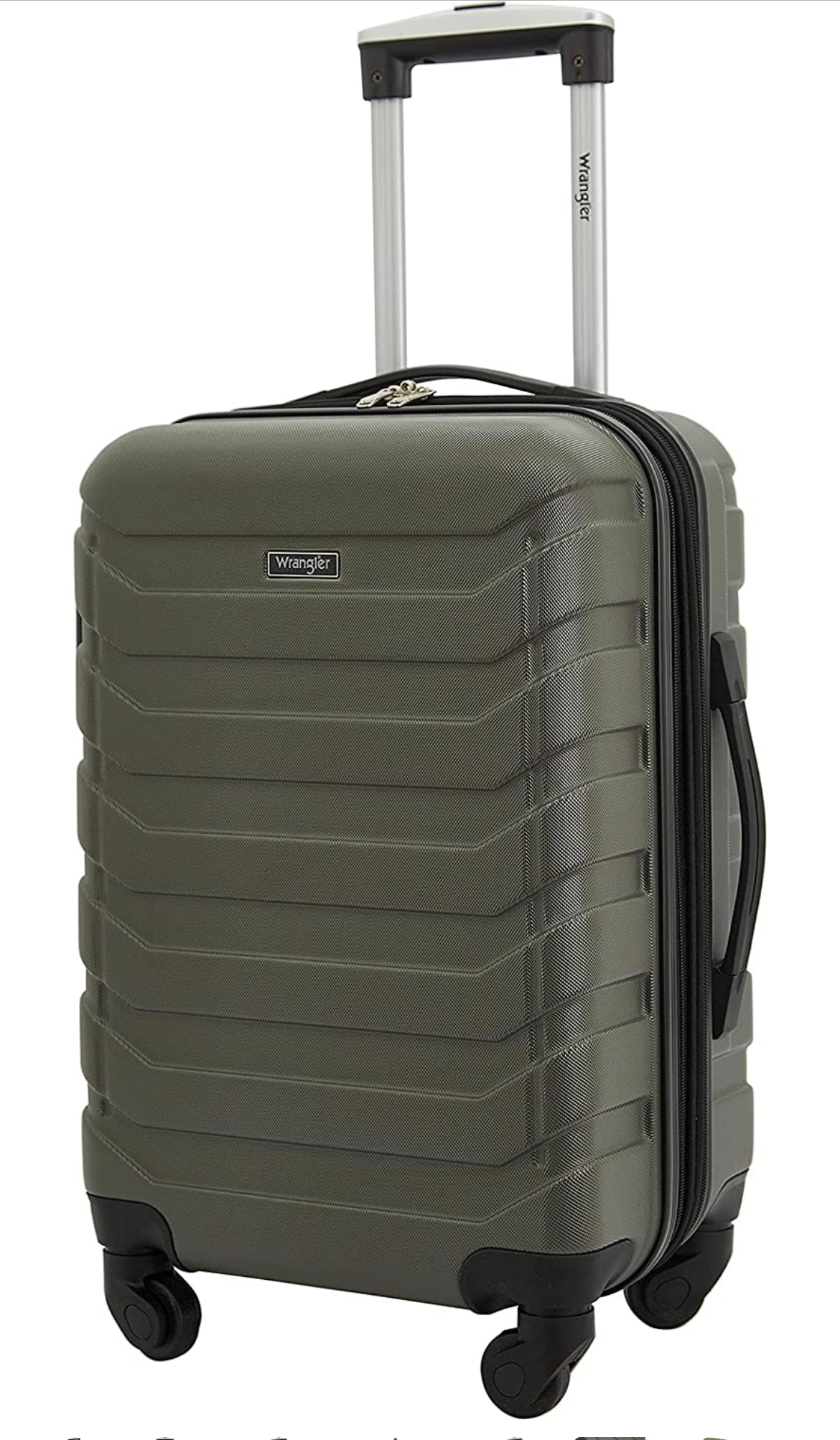 Wrangler 4-Piece Luggage Set Green 25-20-15-12”