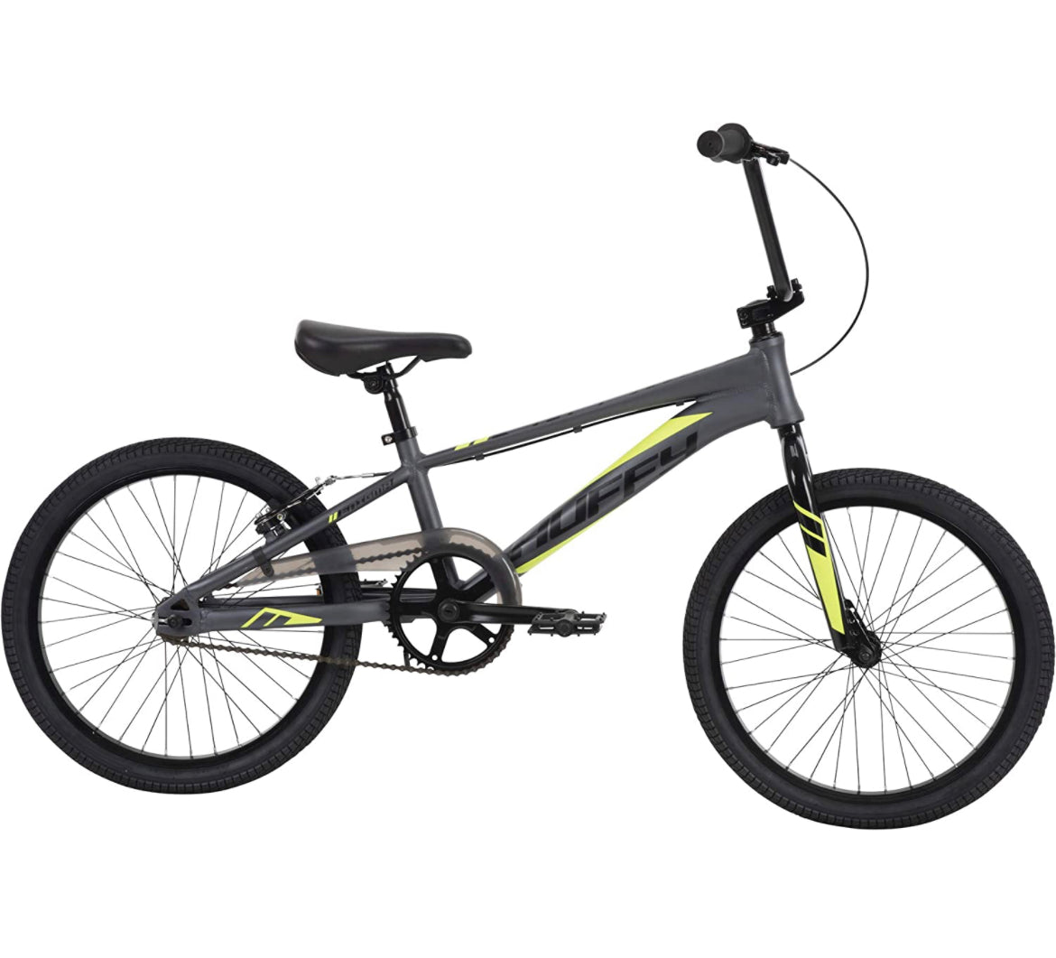 Vélo Huffy Enigma 20" BMX Bike for Kids, Aluminum Alloy Frame, Racing BMX Style