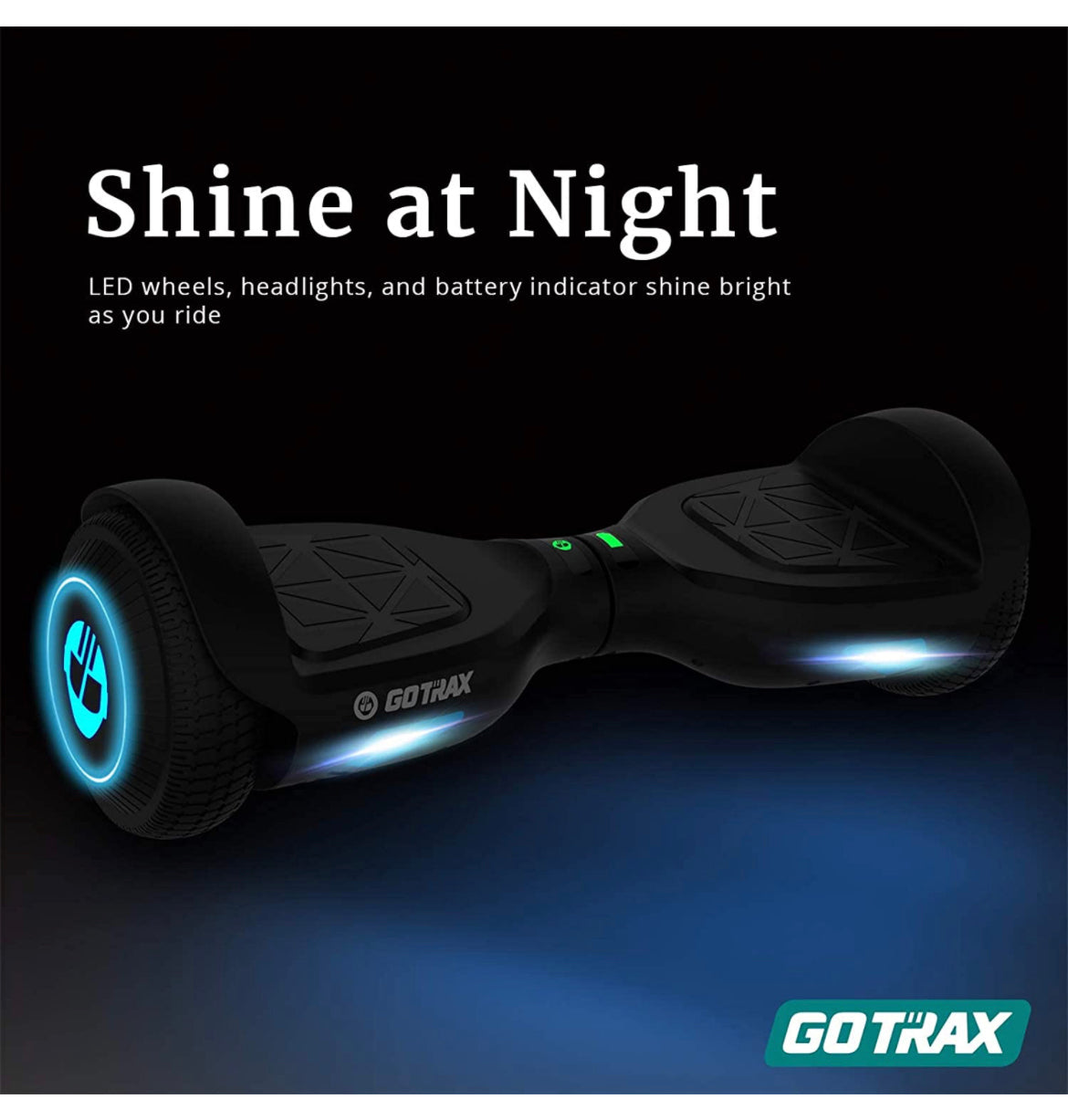 Gotrax Edge Hoverboard 5-10 km/h 44-176lbs