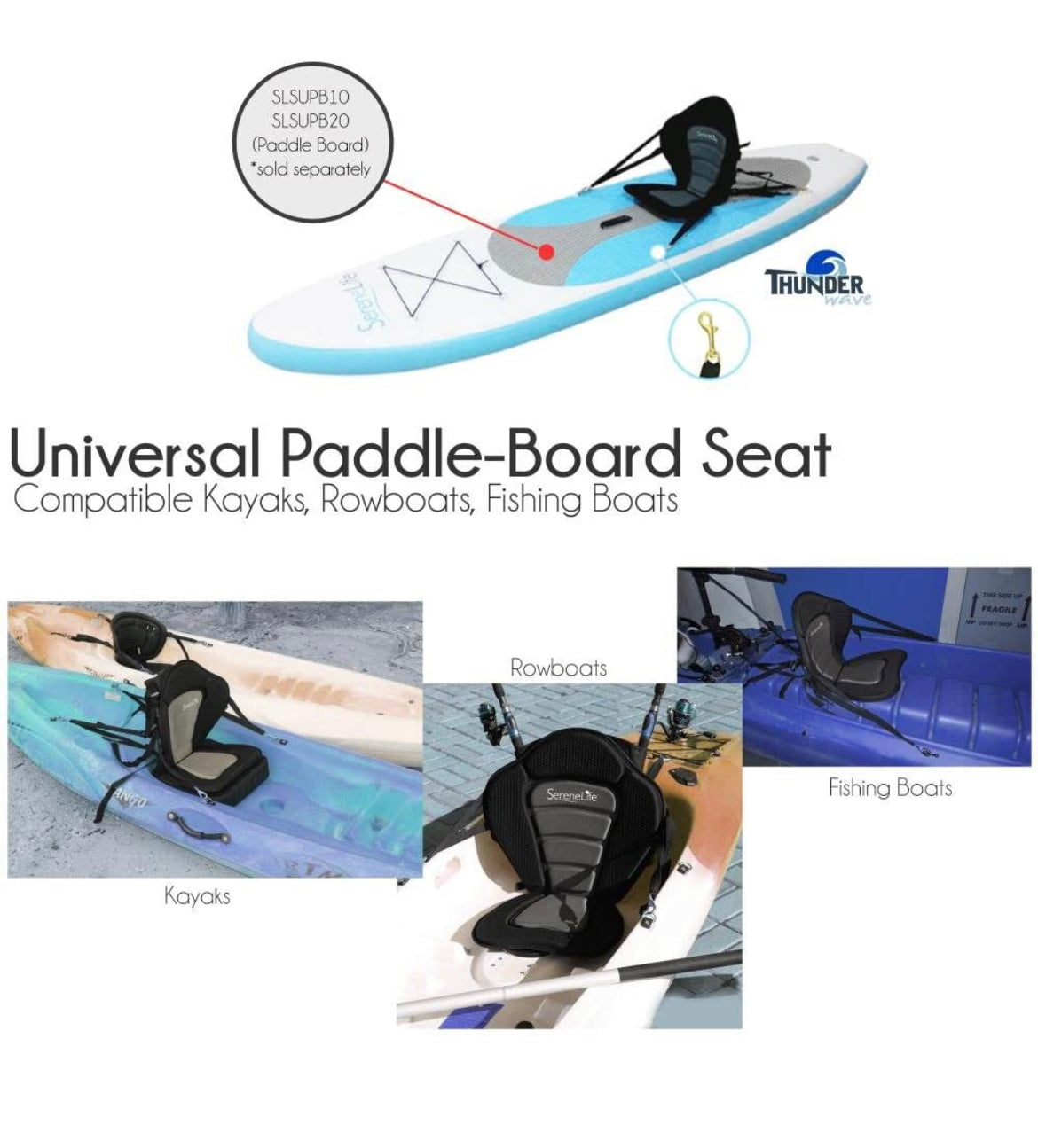 Banc pour paddle board seat