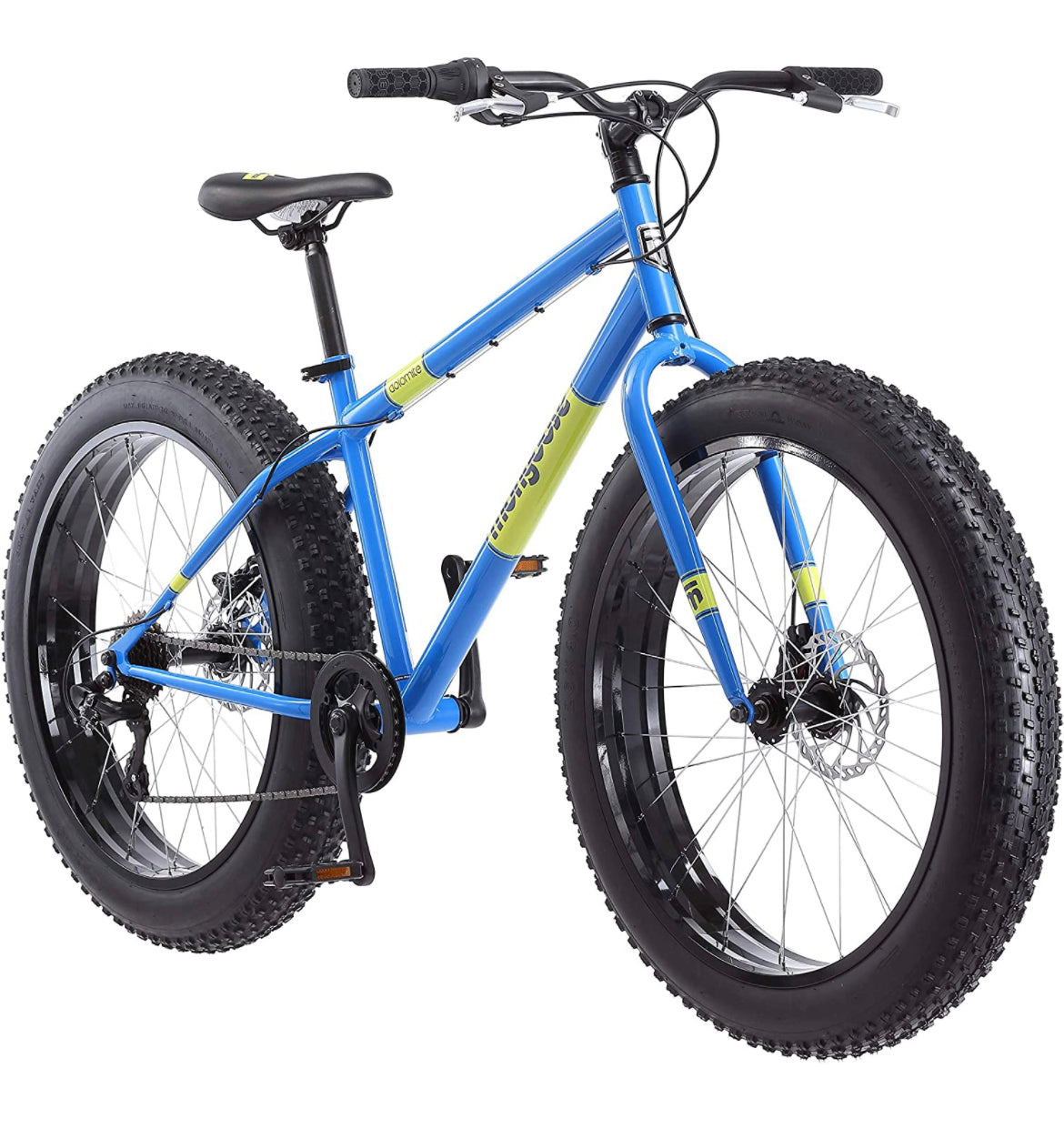 Vélo Mongoose Dolomite 26" Wheel Fat Bike Blue, 18" Frame Size