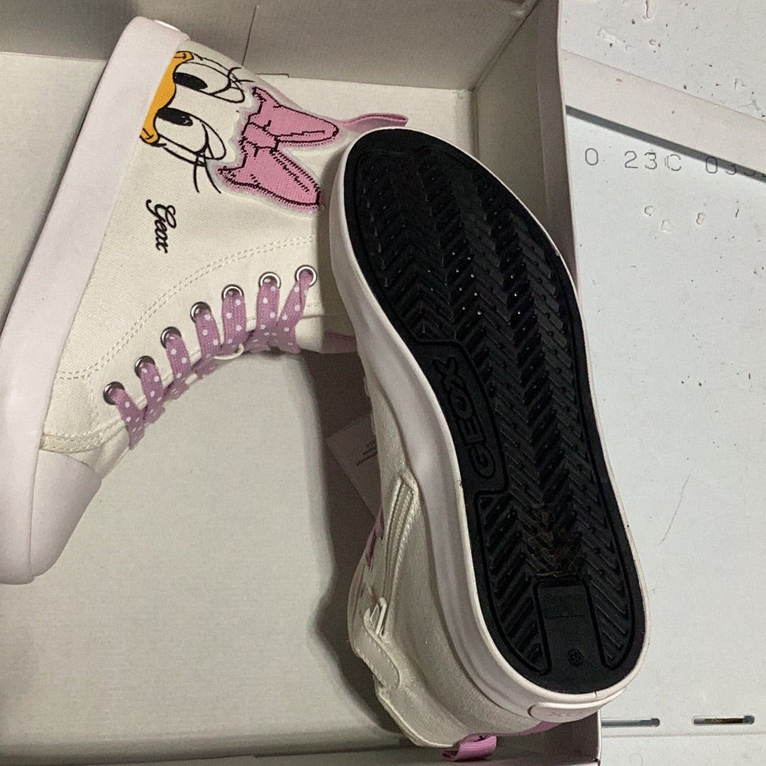 GEOX Disney daisy dock white/pink