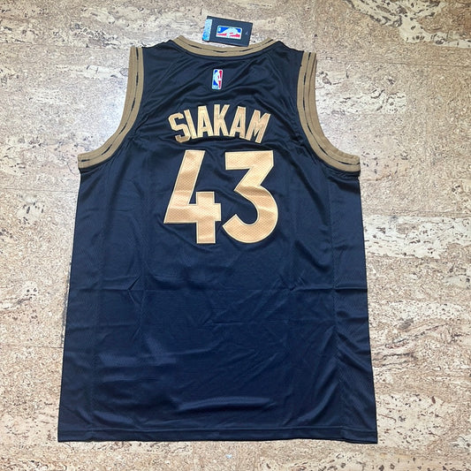 Pascal Siakam noir/gold