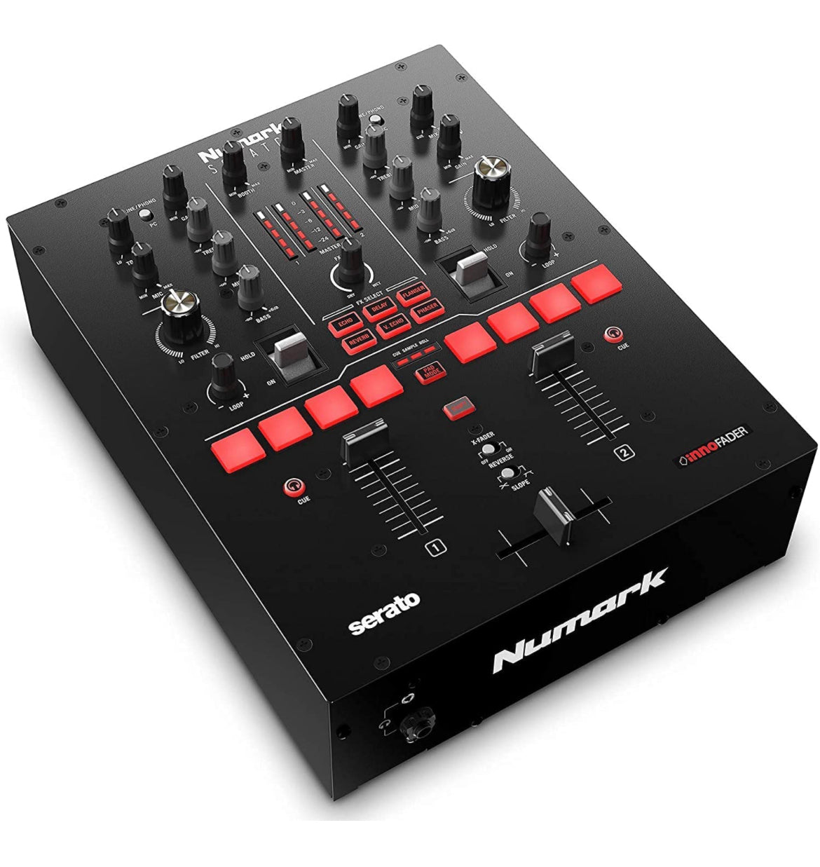 Numark Scratch Two-Channel DJ Scratch Mixer for Serato DJ Pro (included)