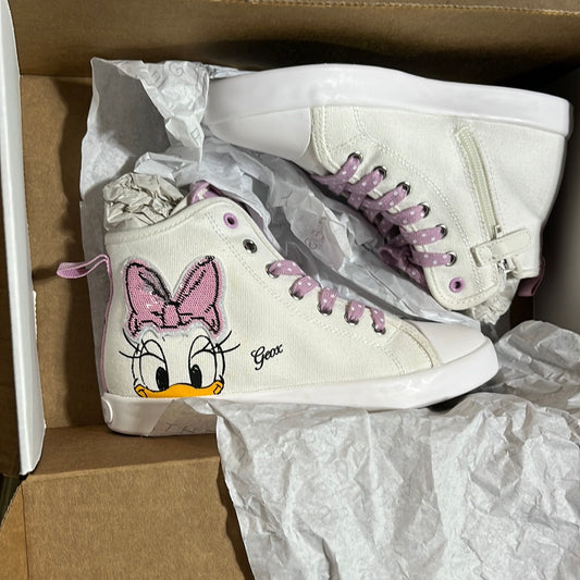 GEOX Disney daisy dock white/pink