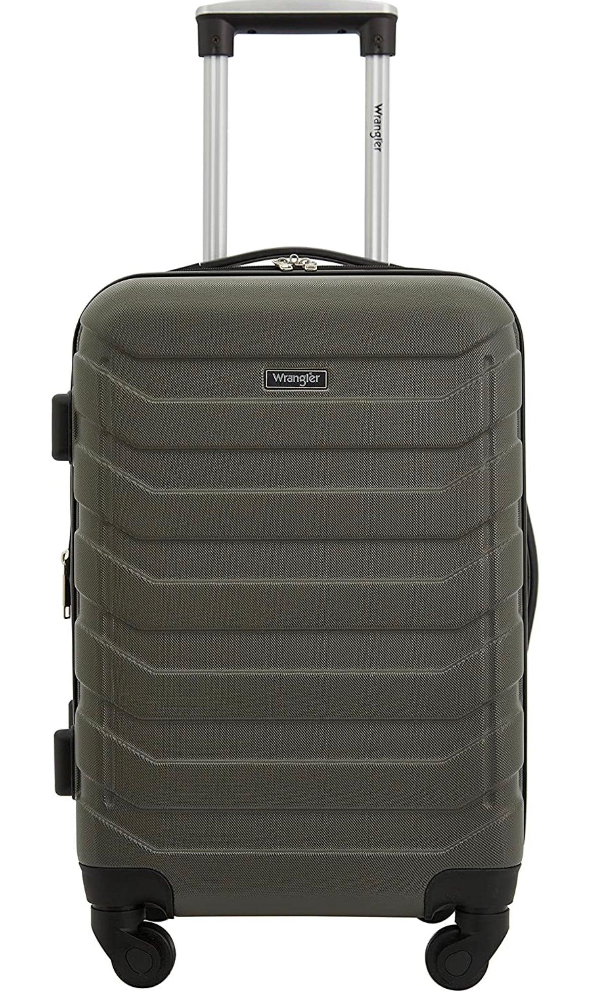 Wrangler 4-Piece Luggage Set Green 25-20-15-12”