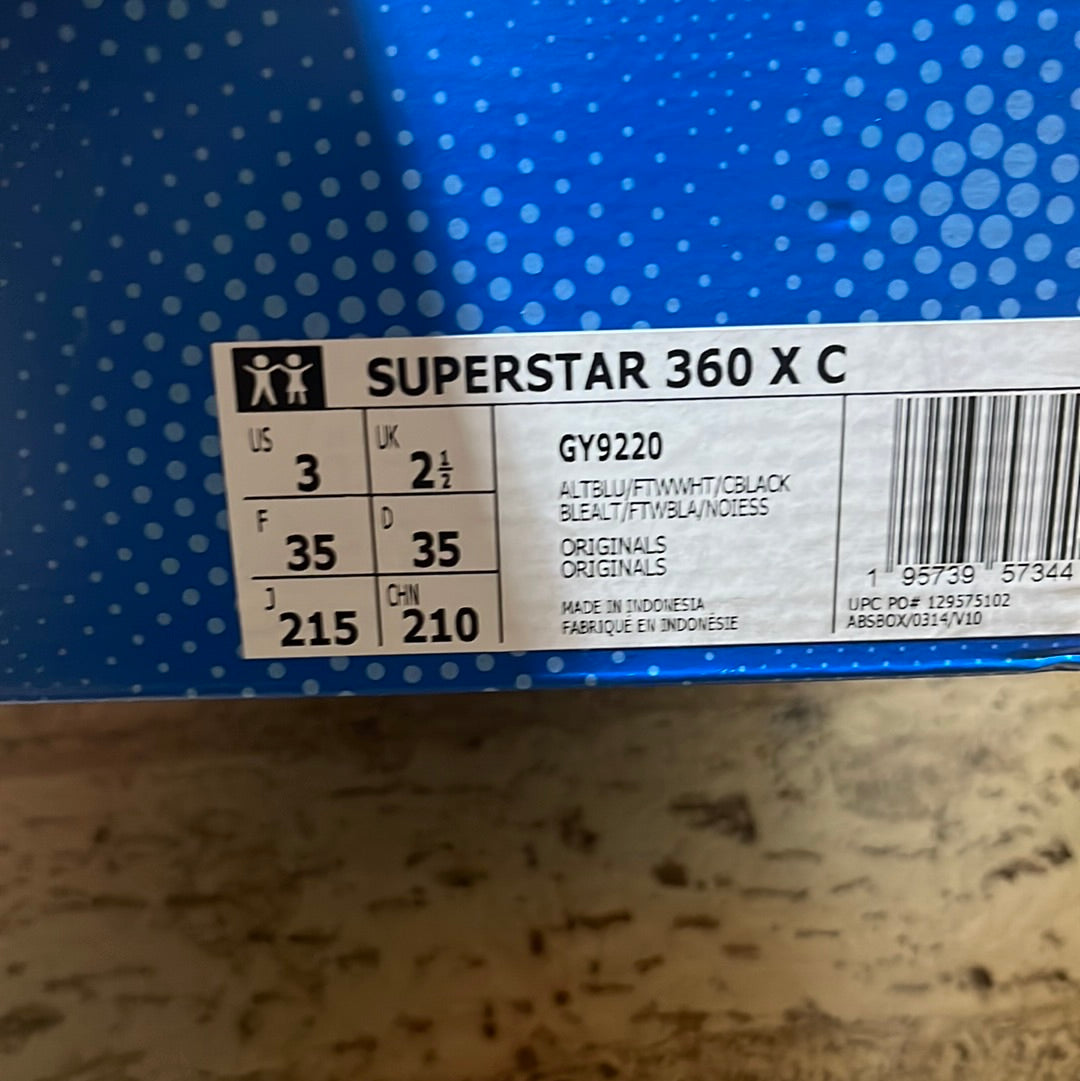 Adidas Disney Superstar 360 X C Blue