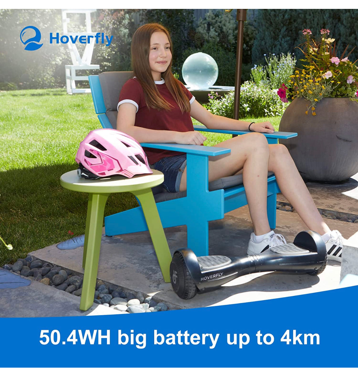 Hoverboard Hoverfly 8 km/h 44-88lbs