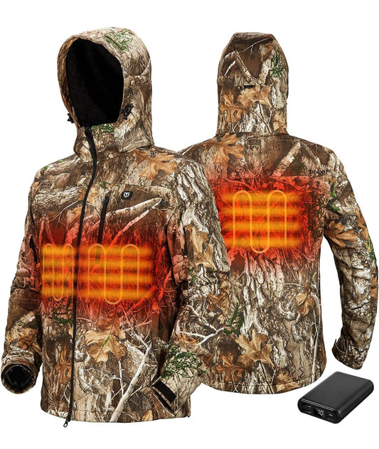 Manteau chauffant homme Tidewe Camo