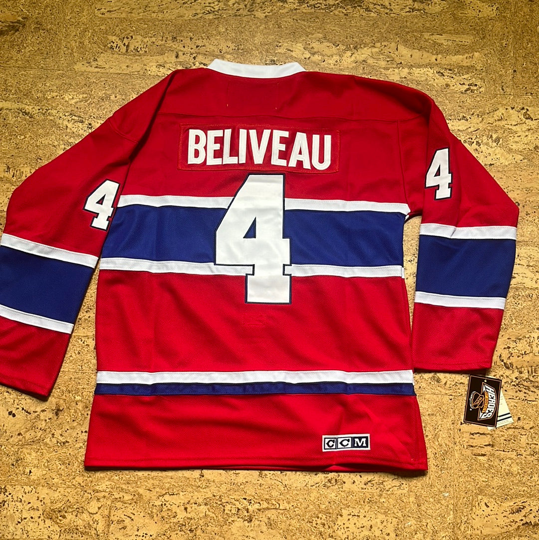 Jean Beliveau red