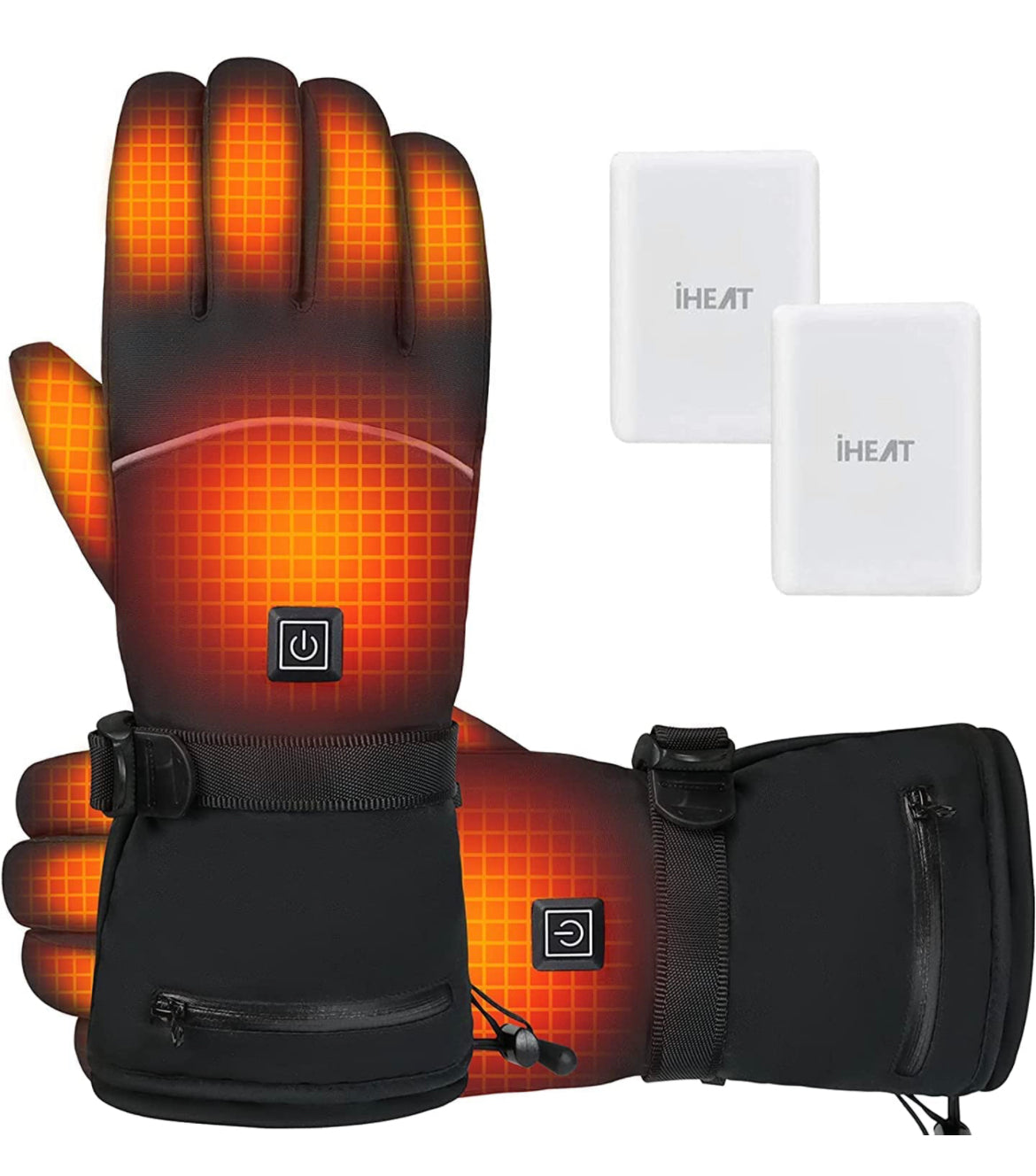 Gants chauffants iHeat noir